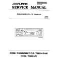 ALPINE CDE7855RB Manual de Servicio