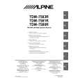 ALPINE TDM7583R Manual de Usuario