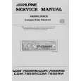ALPINE CDM-7856R Manual de Servicio