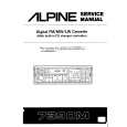 ALPINE 7390M Manual de Servicio