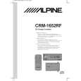 ALPINE CRM1652RF Manual de Usuario