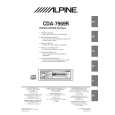 ALPINE CDA7969R Manual de Usuario