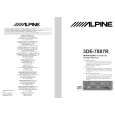 ALPINE 3DE7887R Manual de Usuario