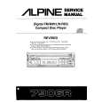 ALPINE 7906R Manual de Servicio