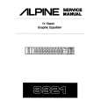 ALPINE 3321 Manual de Servicio