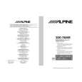 ALPINE 3DE7886R Manual de Usuario