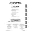 ALPINE CDA7865R Manual de Usuario