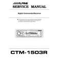 ALPINE CTM1503R Manual de Servicio