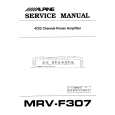 ALPINE MRV-F307 Manual de Servicio