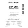 ALPINE DHAS680 Manual de Usuario