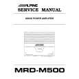 ALPINE MRDM500 Manual de Servicio