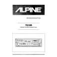 ALPINE 7619R Manual de Usuario