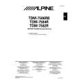 ALPINE TDM-7586RB Manual de Usuario