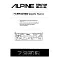ALPINE 7281R Manual de Servicio